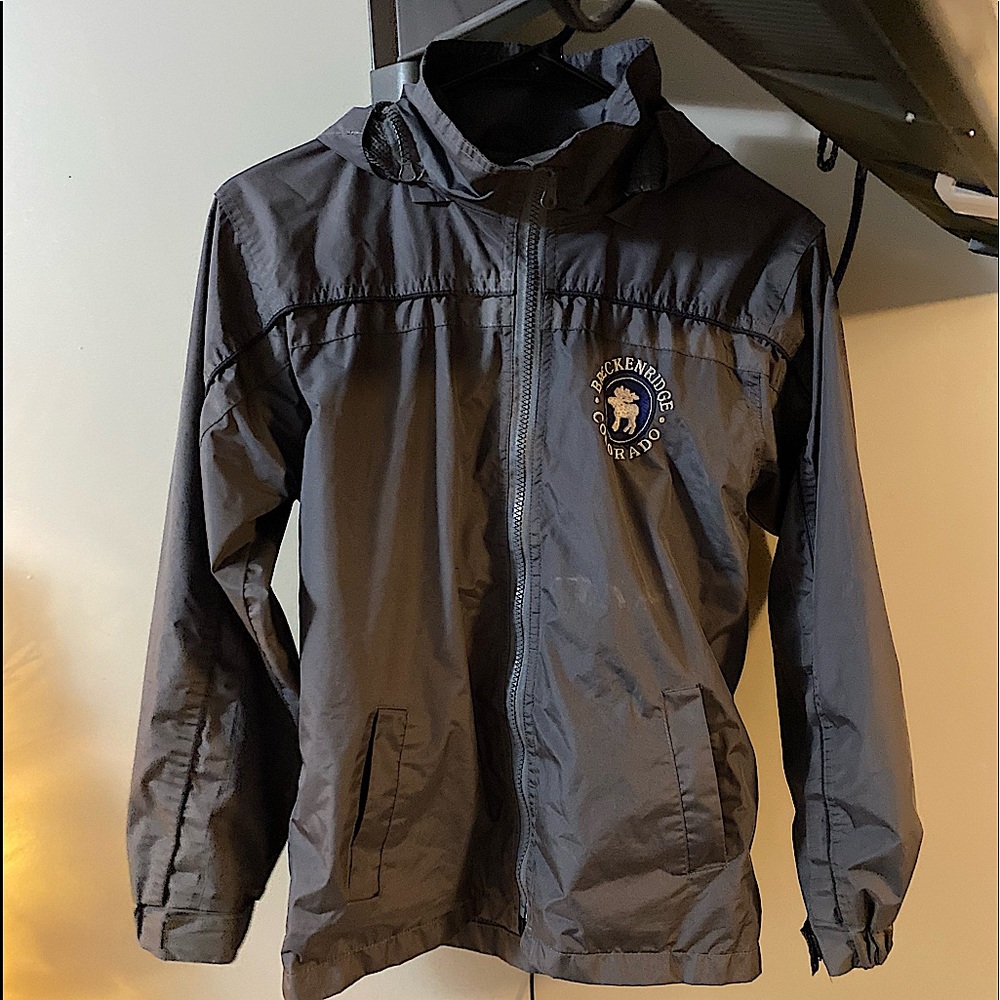 Breckinridge Colorado rain jacket